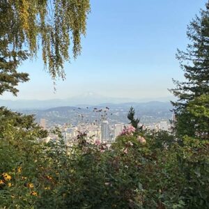 pittock mansion view daytime